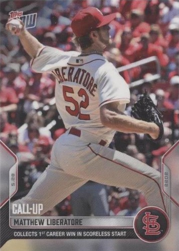 2022 Topps Now - Matthew Liberatore #252