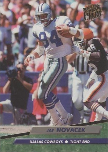 1992 Fleer Ultra Jay Novacek #87