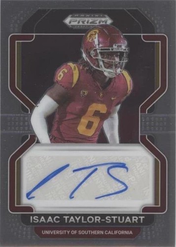 2023 Panini Prizm Draft Picks Isaac Taylor-Stuart #RA-ITS