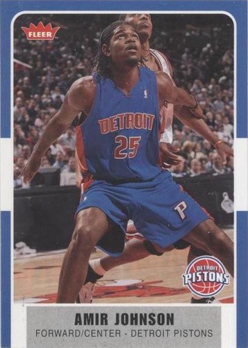 2007-08 Fleer - Amir Johnson #2