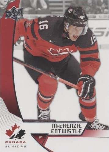 2019 Upper Deck Team Canada Juniors - MacKenzie Entwistle #25