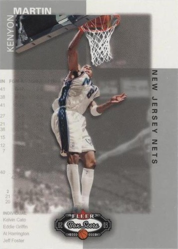 2002-03 Fleer Box Score - Kenyon Martin #55