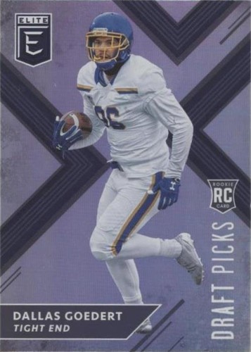 2018 Panini Elite Draft Picks Dallas Goedert #125