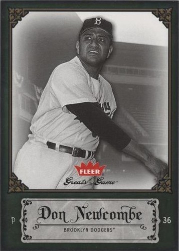 2006 Fleer Greats of the Game - Don Newcombe #29