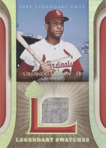 2004 SP Legendary Cuts - Orlando Cepeda #LSW-OC
