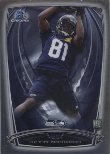 2014 Bowman Chrome Kevin Norwood #206