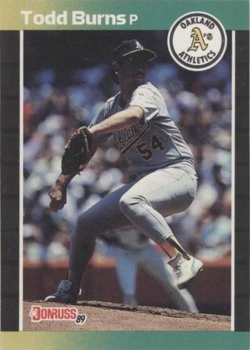 1989 Donruss - Todd Burns #564