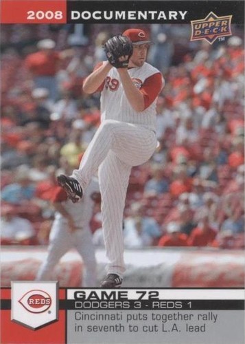 2008 Upper Deck Documentary - Aaron Harang #2172