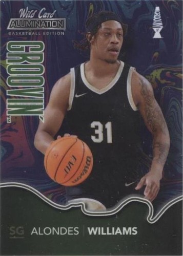 2021-22 Wild Card Alumination - Alondes Williams #BG-3