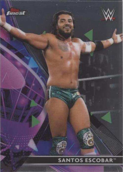 2021 Topps Finest WWE - Santos Escobar #95