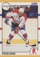 1990-91 Score Rookie & Traded - Peter Zezel #6T