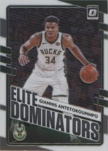 ヤニス アデトクンボ Panini Optic Purple 鑑定済 2022-23 Panini Donruss Optic - Giannis Antetokounmpo #75