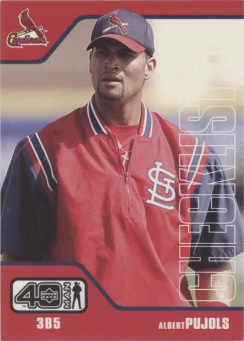 Upper Deck 40 Man 2002 - Albert Pujols #1182