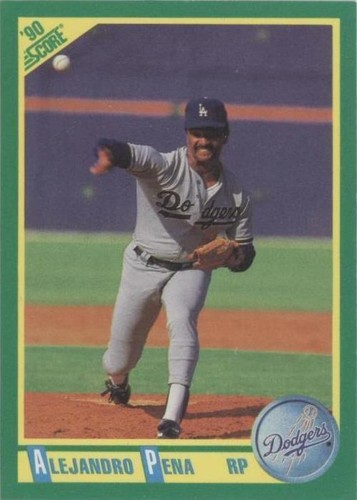 1990 Score - Alejandro Pena #39