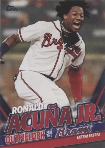 2020 Topps Update Series - Ronald Acuña Jr. #TRA-3