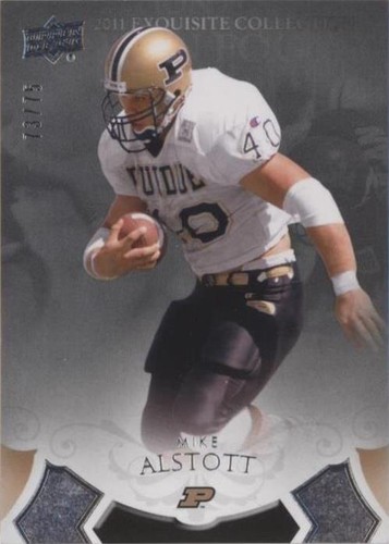2011 Upper Deck Exquisite Collection Mike Alstott #5