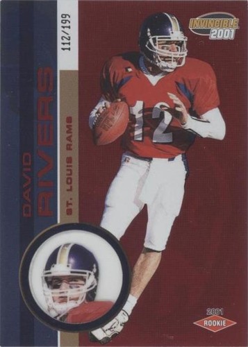 2001 Pacific Invincible David Rivers #288