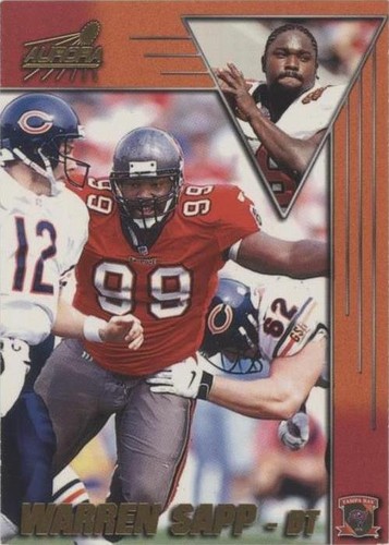 1998 Pacific Aurora Warren Sapp #185