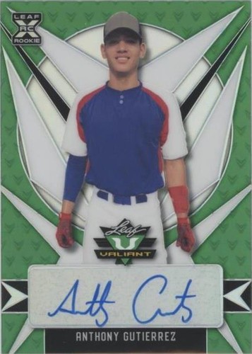 2021 Leaf Valiant - Anthony Gutierrez #BA-AG1