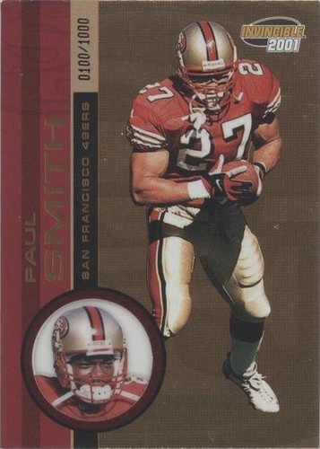 2001 Pacific Invincible Paul Smith #219