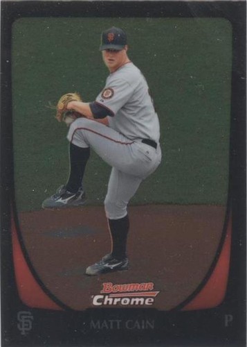 2011 Bowman Chrome - Matt Cain #39