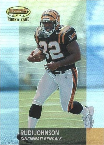 2001 Bowman's Best Rudi Johnson #152