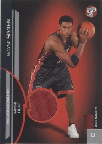 2005-06 Topps Pristine - Wayne Simien #162