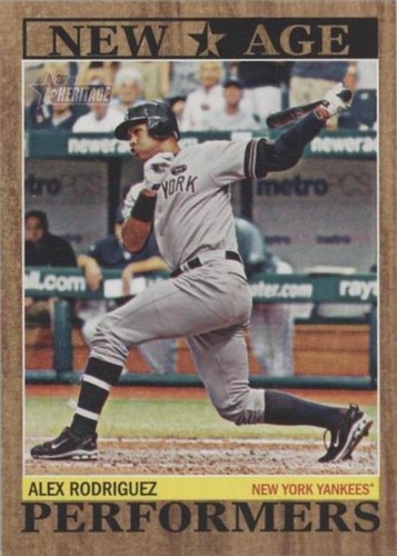 2011 Topps Heritage - Alex Rodriguez #NAP-10
