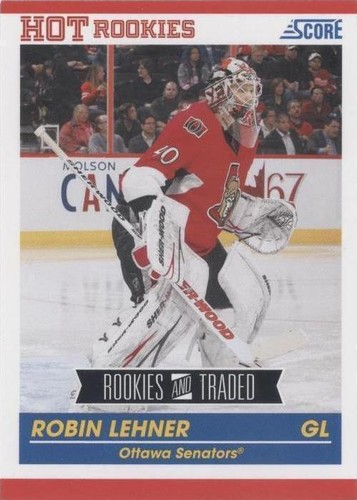 2010-11 Score Rookies & Traded - Robin Lehner #631