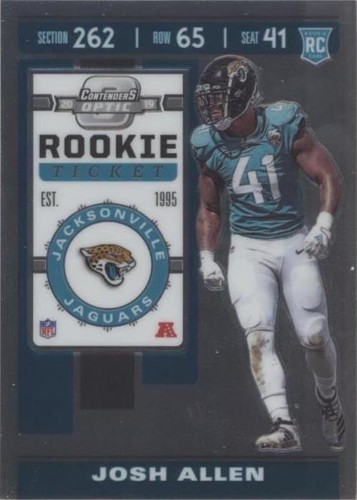 2019 Panini Contenders Optic Josh Hines-Allen #97