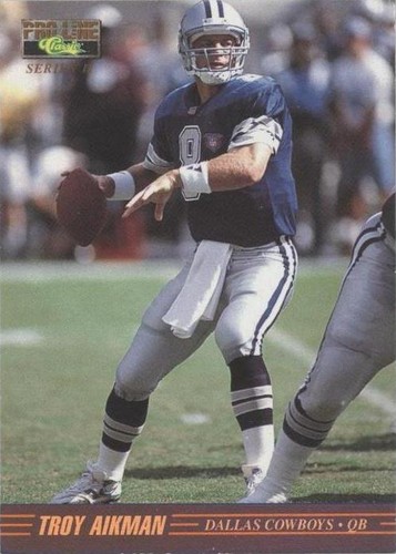 1995 Classic Pro Line Series II Troy Aikman #II-12
