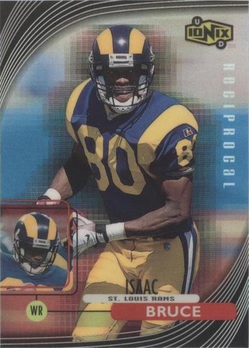 1999 UD Ionix Isaac Bruce #R47
