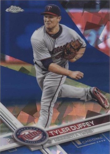 2017 Topps Chrome Sapphire Edition - Tyler Duffey #305