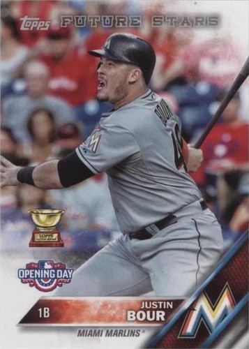 2016 Topps Opening Day - Justin Bour #OD-181