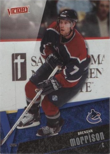 2003-04 Upper Deck Victory - Brendan Morrison #188