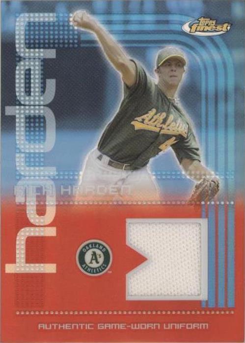 2004 Topps Finest - Rich Harden #FR-RH