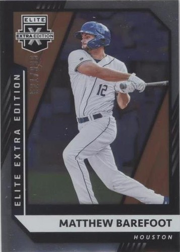 2021 Panini Elite Extra Edition - Matthew Barefoot #165