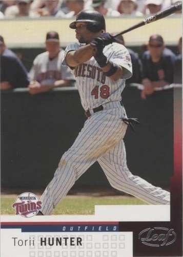 2004 Leaf - Torii Hunter #52