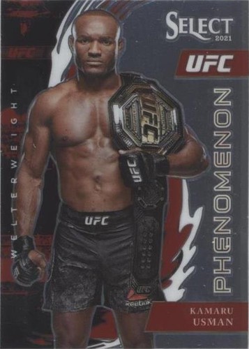 2021 Panini Select UFC - Kamaru Usman #11