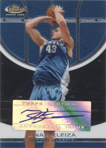 2005-06 Topps Finest - Linas Kleiza #132