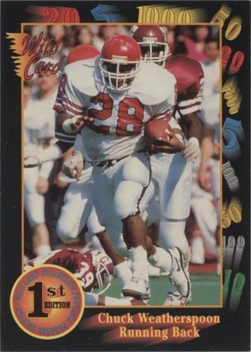 1991 Wild Card Draft Chuck Weatherspoon #134
