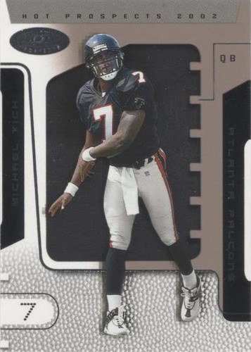 2002 Fleer Hot Prospects Michael Vick #62