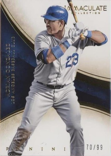 2014 Panini Immaculate Collection - Adrian Gonzalez #43