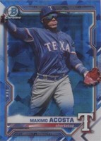 2021 Bowman Chrome Sapphire Edition - Maximo Acosta #BCP-163