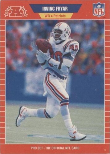 1989 Pro Set Irving Fryar #468