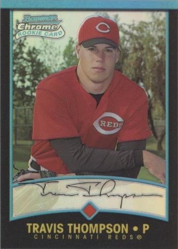 2001 Bowman Chrome - Travis Thompson #318