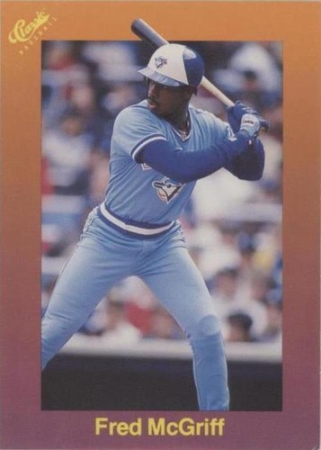 1989 Classic Update Orange Travel Edition - Fred McGriff #116