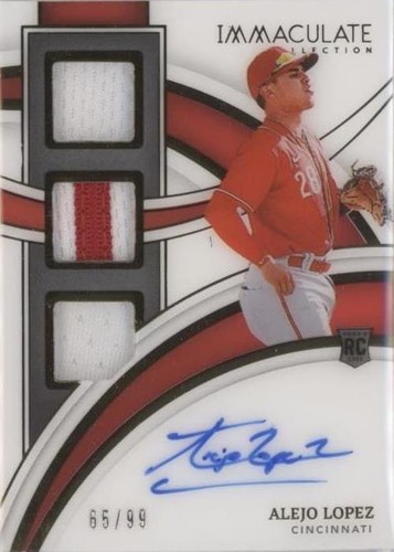 2022 Panini Immaculate Collection - Alejo Lopez #RTMS-AL