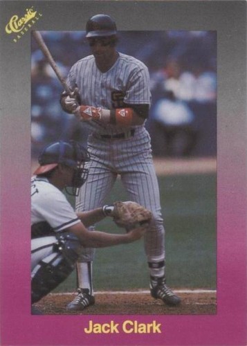 1989 Classic Update Purple Travel Edition - Jack Clark #158