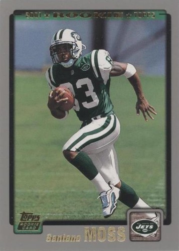 2001 Topps Santana Moss #330